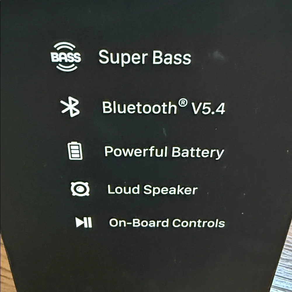 Merkury HiFi Stereo Speaker. ClearSound Transparent. Super Bass. Bluetooth. - Picture 7 of 10